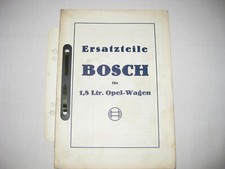Bosch Ersatzteile für Opel-Wagen 1,8 Liter
