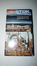 Independence Day und Braveheart VIDEO Das Testmagazin VHS Kassette