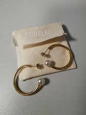 Purelei Ohrringe 'Faith' gold mit Perle Adventskalender 2021