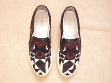 AUTH GIVENCHY Slip On Loafer Sneaker gemustert Urban/Street Style Größe 37