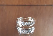 Atemberaubender viktorianischer 1885 18kt Gold 5 Altschliff 0,75kt Ring Diamantring KOSTENLOSE GRÖSSE