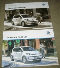 VW e-load up Prospekt Brochure von 8/2016, 4 Seiten + Preisliste (Y)