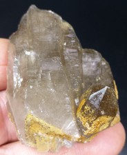 Rauchquarz xx und Turmalin x   aus Steinbruch Bergen im Vogtland