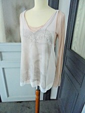 WIE NEU! Designer Langarm Shirt SCHUMACHER gr 2 36 oberteil top dorothee luxus