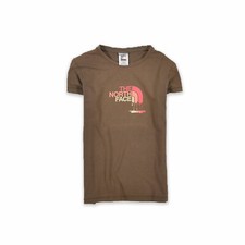 North Face Damen Bluse Hemd Top Shirt Blouse Gr.XS (DE 34) T-Shirt Braun 91371