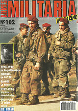 MILITARIA N°102 1916-17 KARPATHENKORPS/ 10e DP/ LE HETZER / ARMEE SUD-AFRICAINE