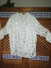 Weiße Bluse Gr. 50 Bexley Neu