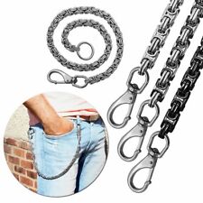 Hosenkette Schlüsselketten Portmonee Kette Edelstahl Kellnerkette Karabinerkette