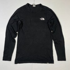 Herren-T-Shirt The North Face XS schwarz Rundhals Langarm