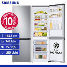 Samsung No Frost Kühl Gefrierkombination Edelstahl Look Kühlschrank Inverter NEU