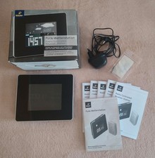 Tchibo Funk Wetterstation mit großem LC-Farb-Display Thermometer innen außen