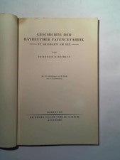 Geschichte der Bayreuther Fayencefabrik - St. Georgen am See