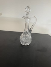 Blei-Kristall? Krug Dekanter Karaffe Sherrykännchen altes Erbstück