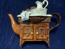 Schöner Paul Cardew Ltd Edition große Waschtisch Waschen Ständer Teekanne signiert