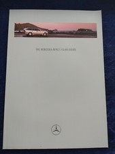 Mercedes-Benz C-Klasse T-Modelle Prospekt 6.1997 C180 200 230 240 280 englisch