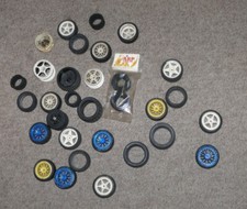 H34 Tamiya ARP o.a. RC Parts Konvolut Ersatzteile Felgen Reifen u.a.