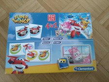 Super Wings Edu Kit 4 in 1: Memory / Puzzle / Domino / 6 Cubes