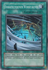 YU-GI-OH, ERDGEBUNDENER WIRBELWIND, SR, SOVR-DE046, 1. Auflage, TOP