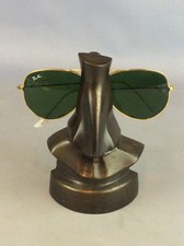 Ungewöhnliche Bronze Farbe Brille Nase Halter bitte siehe Bilder versenden weltweit