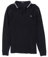 Fred Perry Longsleeve Shirt Herren Gr.L (wie M) Slim Fit mit Polokragen 134641