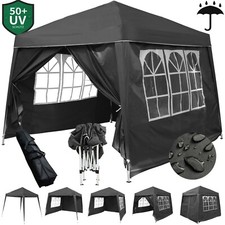 3x3m Pavillon Faltpavillon Wasserdicht Gartenzelt Partyzelt Popup Festzelt Neu