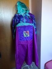 Radsport Poncho Gr L Jeantex wasserdicht Leuchtstreifen Neu Herbst Regenschutz