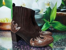 Fauzian jeunesse Vintage T.moro Gr 36  Innensöhlenlange 23cm Stiefel 