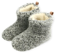 Hausschuhe Hüttenschuhe Lammwolle Schafwolle Wollschuhe Wildleder Grau Gr.35-48