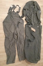 Einsatzanzug THW Größe 54 Technisches Hilfswerk Alt Grau Selten Rar mit Seesack