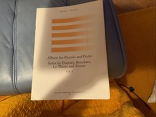 Album For Piccolo And Piano Solos By Damare Brockett Moore Le Thierre Vol 1 Flut