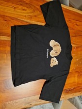 Palm Angels Shirt T-Shirt Damen Größe M Schwarz Teddy Wie Neu