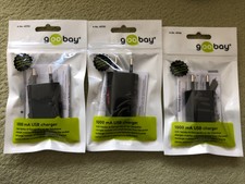 Steckdose Ladegerät Netzteil USB Reise- Ladeadapter 230V auf USB Goobay 1A