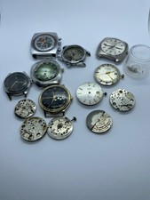 KONVOLUT UHREN ARMBANDUHREN CHRONOGRAPH ALT HANDAUFZUG AUTOMATIK DEFEKT