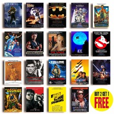 Classic 80s Film Poster a3 Größe Fotoprint Film Kino Wand Dekor Fan Art