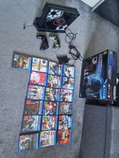 PlayStation 4 Pro Lim Edition 1TB Star Wars + 19 Spiele, Standfuß, 1TB Ext Festp