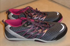 Damen Sneaker / Sportschuh antrhazit grau mit pink, Gr. 40, NEU!