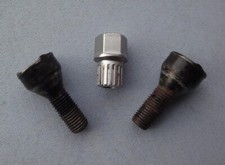 BMW Felgenschlösser Radsicherung M12x1,5 26,0 Kegel SW17  N61 16PT