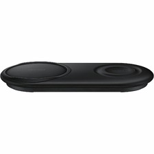 Original Samsung - EP-P5200 - Wireless Dual Lade Pad mit Typ C Kabel - Schwarz