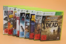 XBOX 360 - Spiele Sammlung - 9 Games / Action / Adventure / The Walking Dead