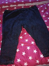 Spitzenleggings schwarz neu Größe 3 von Jean DARK 