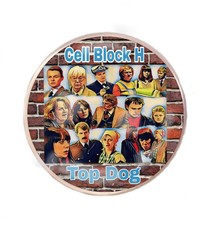 Zellenblock H Top Dog Kunst Getränke Untersetzer