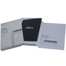 MS Office Home & Business 2019 PKC I Box I Vollversion | Dauerlizenz | 1 PC/Mac