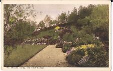 RAP POSTKARTE ZWEI BRÜCKEN HOTEL ROCK GARDEN DARTMOOR C1930ER