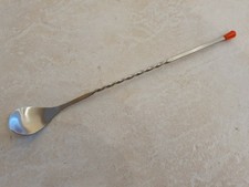 Edelstahl Barlöffel Cocktail Löffel Rührer Verdreht Mischen