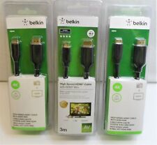 High Speed HDMI Kabel HDMI mini-Stecker > HDMI Stecker 4K Belkin 1m 3m vergoldet