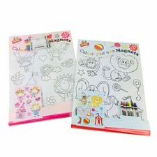 Kühlschrank Magnete Farbe ihre eigenen Tiere Fee Magic Mädchen Jungen Crayon Stifte Pack