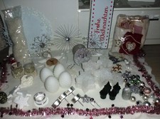 Weihnachtsdeko 77 Teile Douglas Weihnachtskalender, Kugeln Schnee Sterne Engel