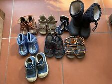 8 Paar Kinderschuhe Schuhe Gr 22 24 26 Sandalen Winterstiefel Hausschuhe Sneaker