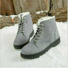 Damen Winter Wasserdicht Schneeschuhe Warm Stiefel Stiefeletten Flache Boots！