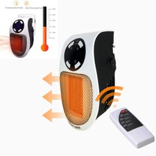 Elektroheizer 220V 500W Steckdosen Heizlüfter Mini Heizung Mobile Heizgerät